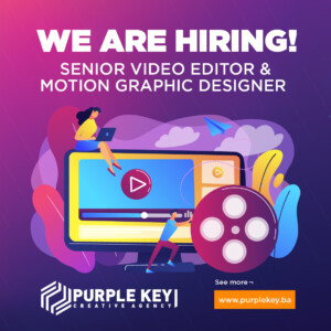 SENIOR video motion designer post