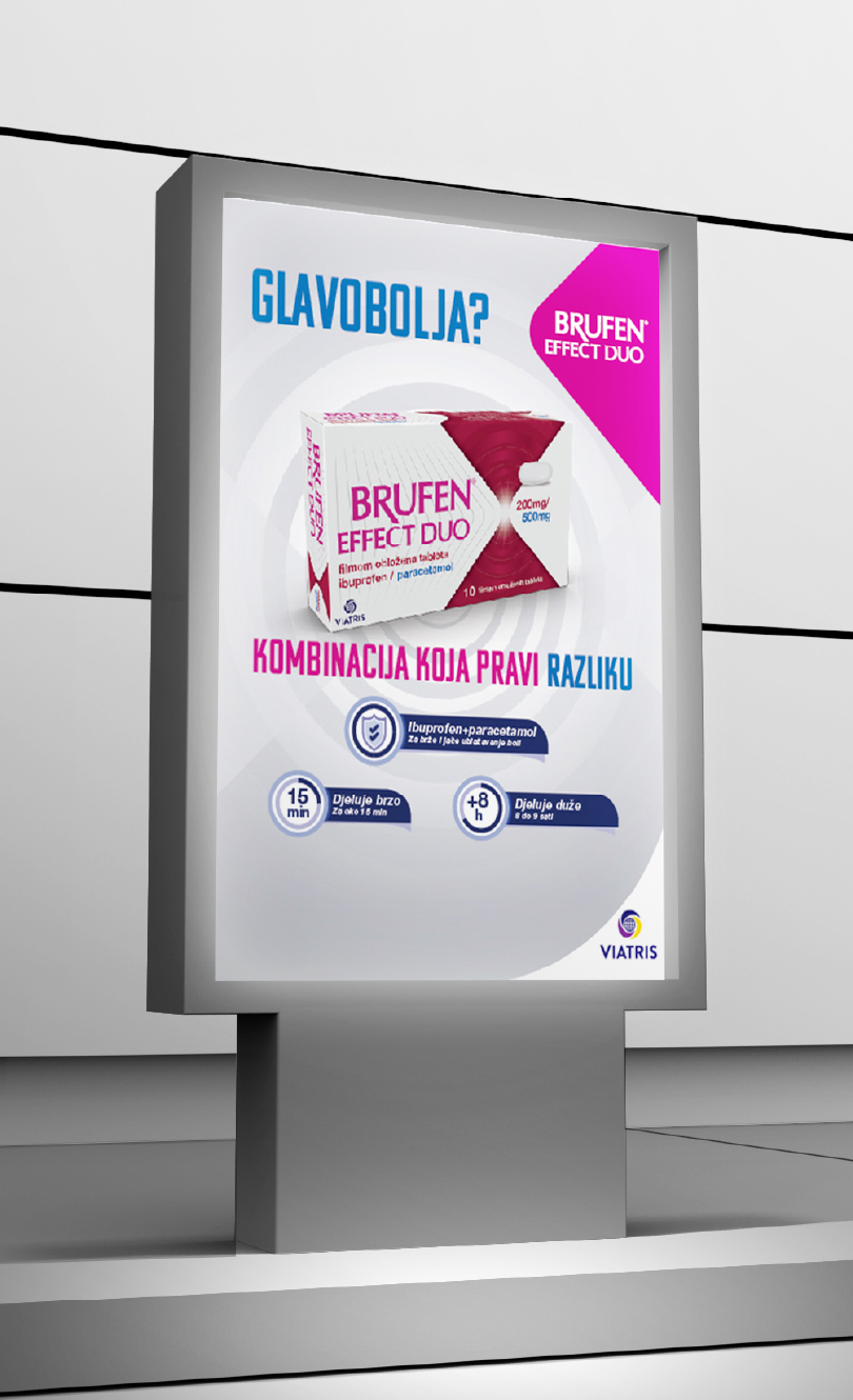 Brufen Effect Duo – Viatris — Digital Campaign