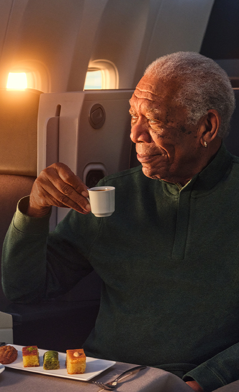 Morgan Freeman – Turkish Airlines — High-end Photography Editing