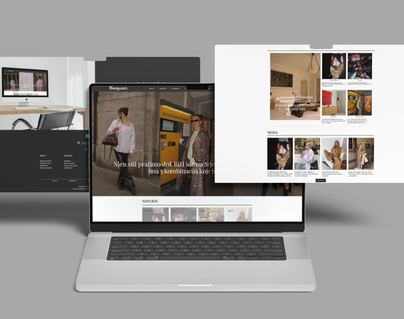 Bonjour.ba – Website Redesign