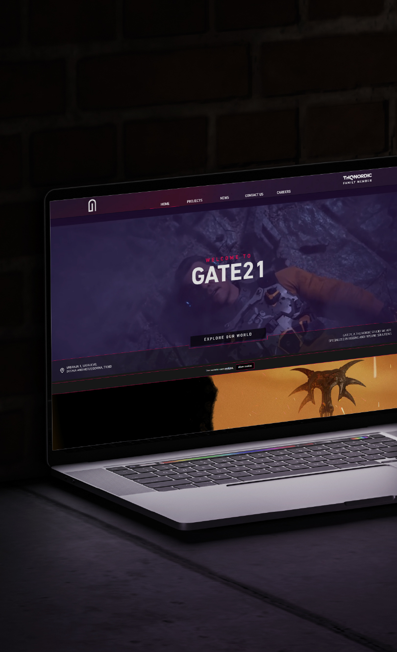 Gate21 — Website Redesign