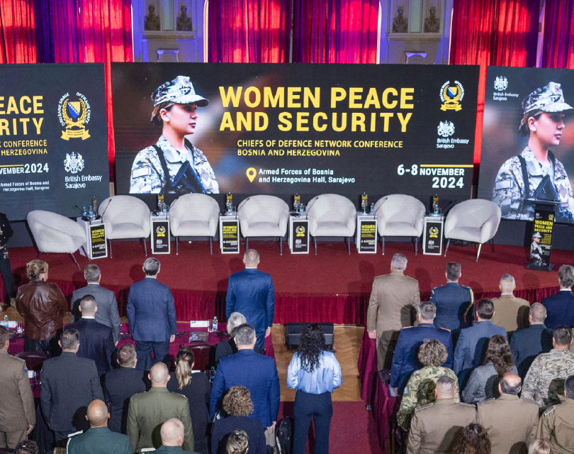 WOMEN, PEACE AND SECURITY CHIEFS OF DEFENCE NETWORK CONFERENCE — A High-Level International Conference in Sarajevo