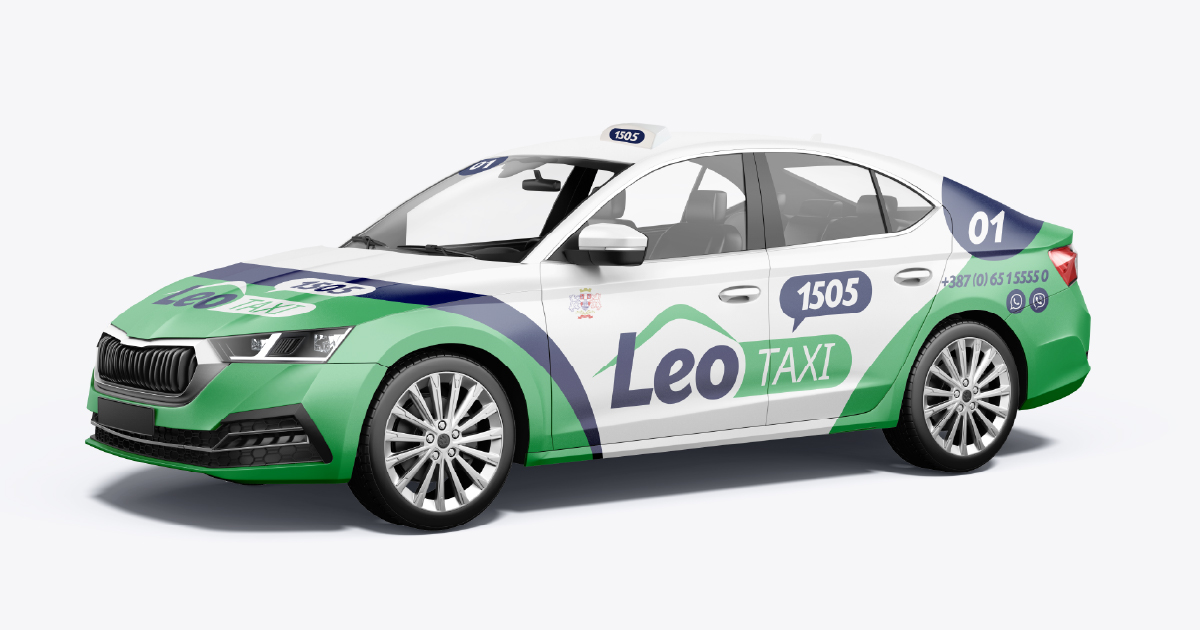 Graphic Design Leo Taxi 1200x630 Preview