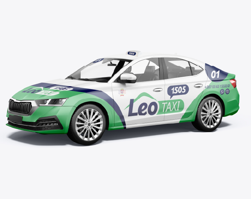 Vex d.o.o. – Leo Taxi — A New Identity in Motion