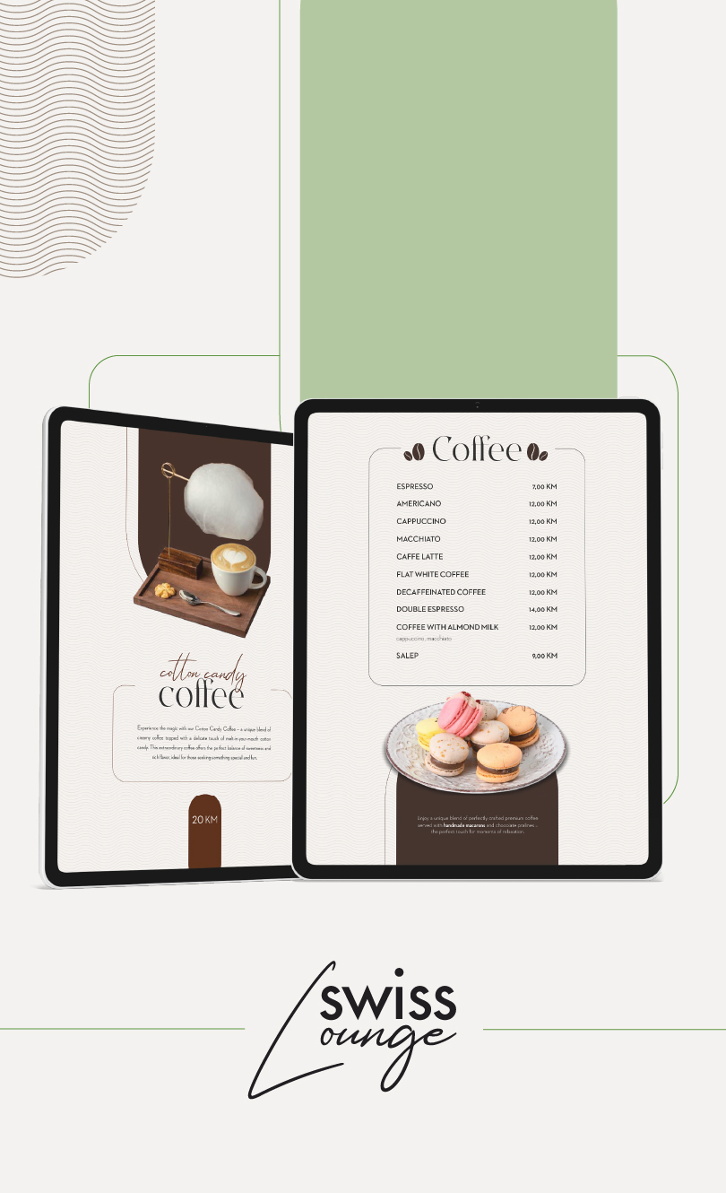Swiss Hotel – Menu Design — Hospitality Aesthetics