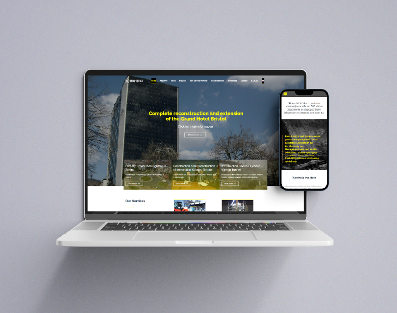 Euro-Asfalt – Website Design & Development